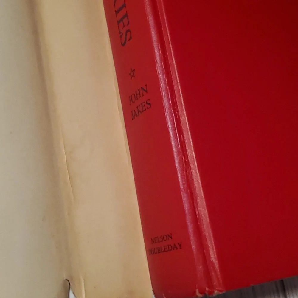 Vintage collectible hardcover book The Furies by John Jakes Volume 4